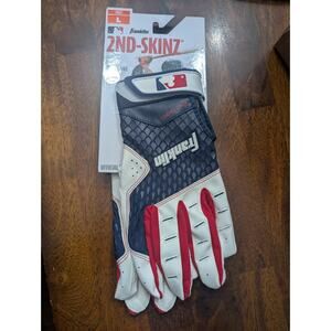 Franklin 2nd-Skinz MLB Batting Gloves Adult Large Jose Altuve Salvador Perez